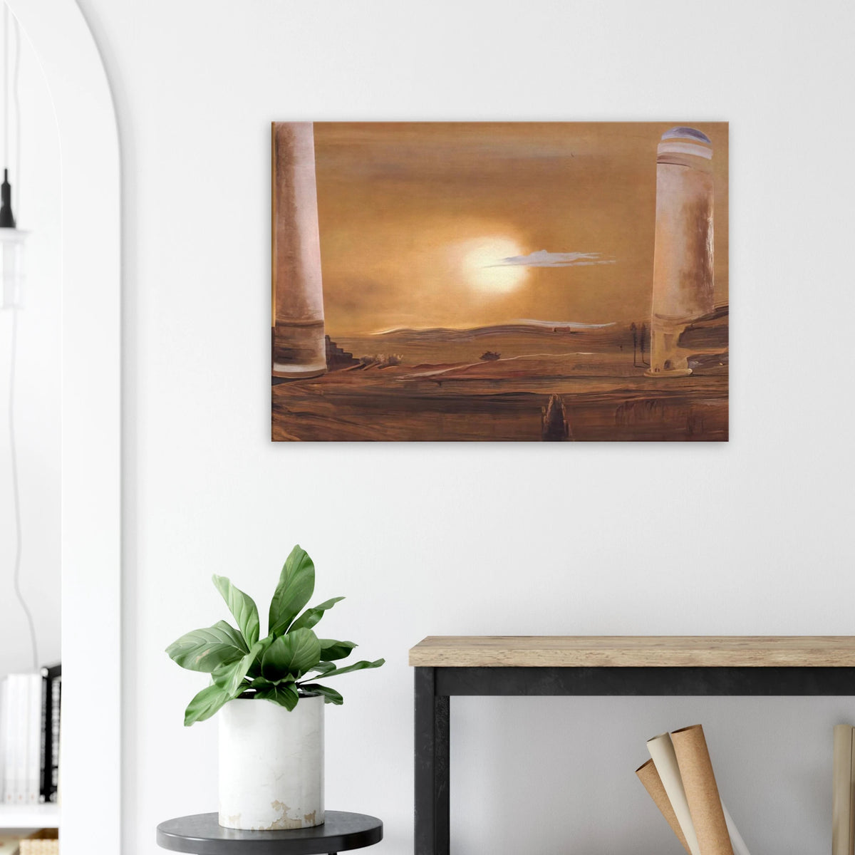 THE TOWERS Canvas | Salvador Dali Canvas | Salvador Dali Store