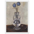 THE VASE OF CORNFLOWERS Framed Poster | Salvador Dali Framed Prints Wall Art | Salvador Dali Store