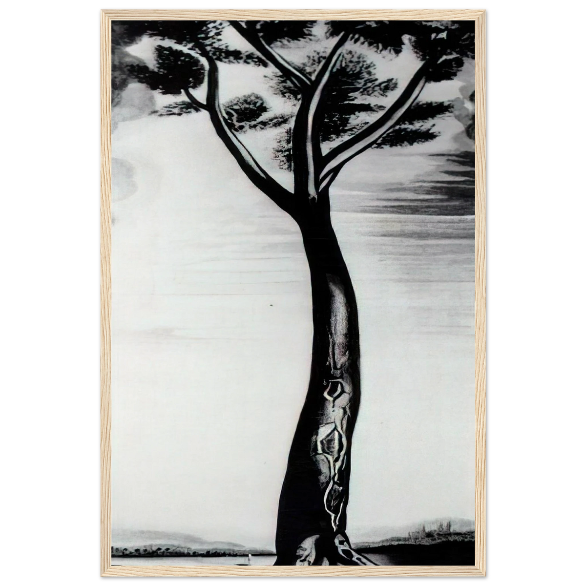 THE TREE Framed Poster | Salvador Dali Framed Prints Wall Art | Salvador Dali Store