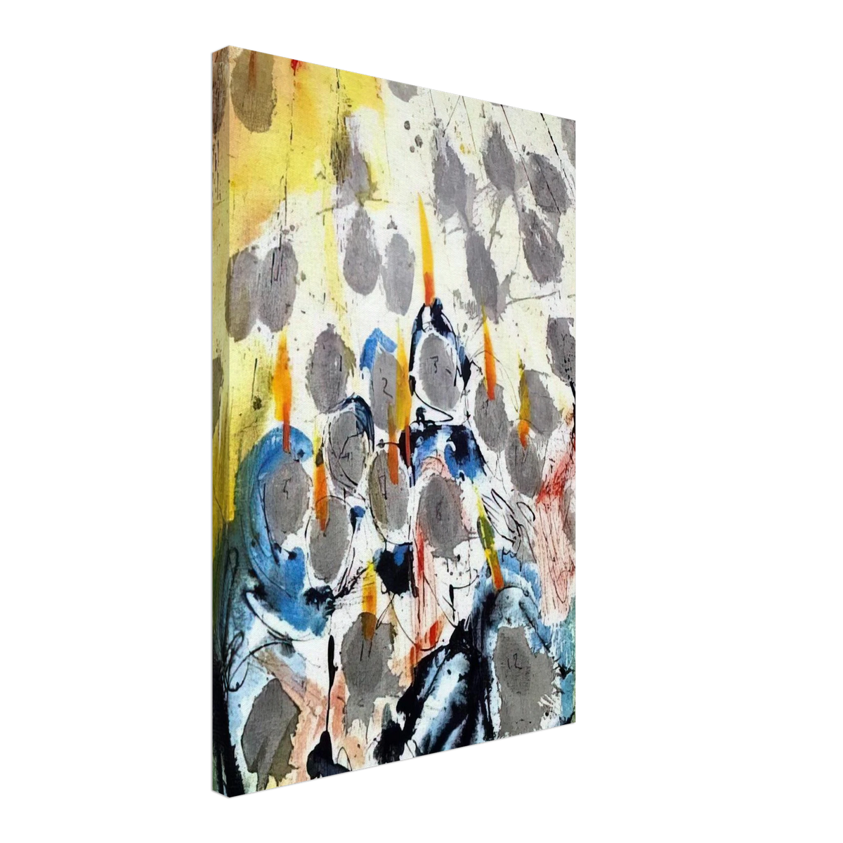 APPARUERUNT ILLIS DISPERTITAE LINGUAE ACTS 1 14 1967 Canvas | Salvador Dali Canvas | Salvador Dali Store