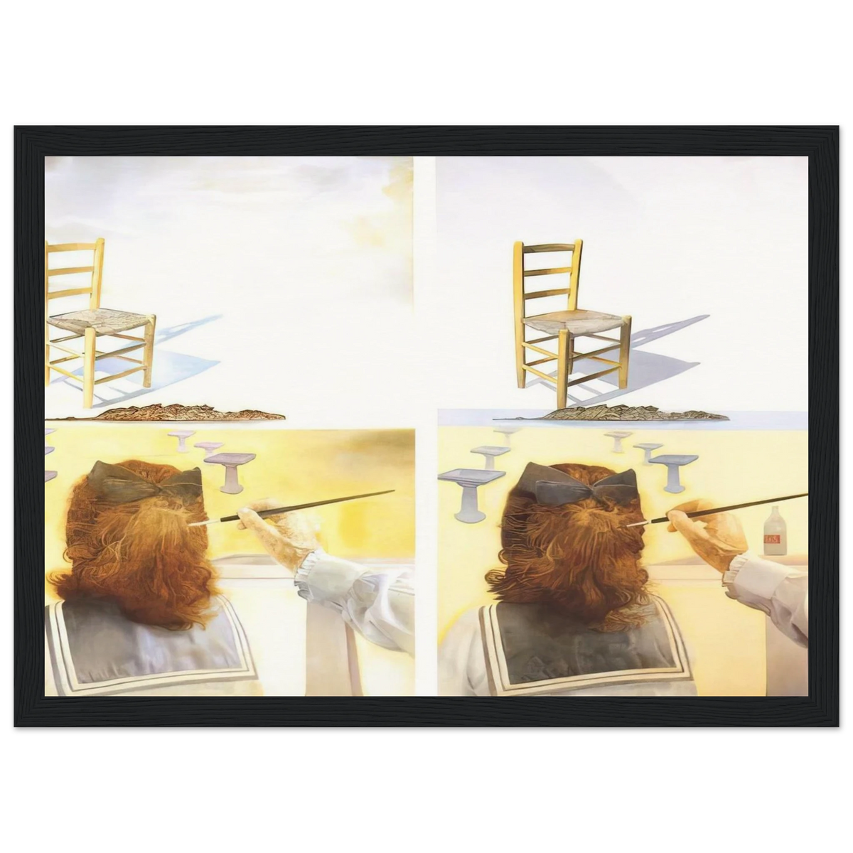 THE CHAIR Framed Poster | Salvador Dali Framed Prints Wall Art | Salvador Dali Store