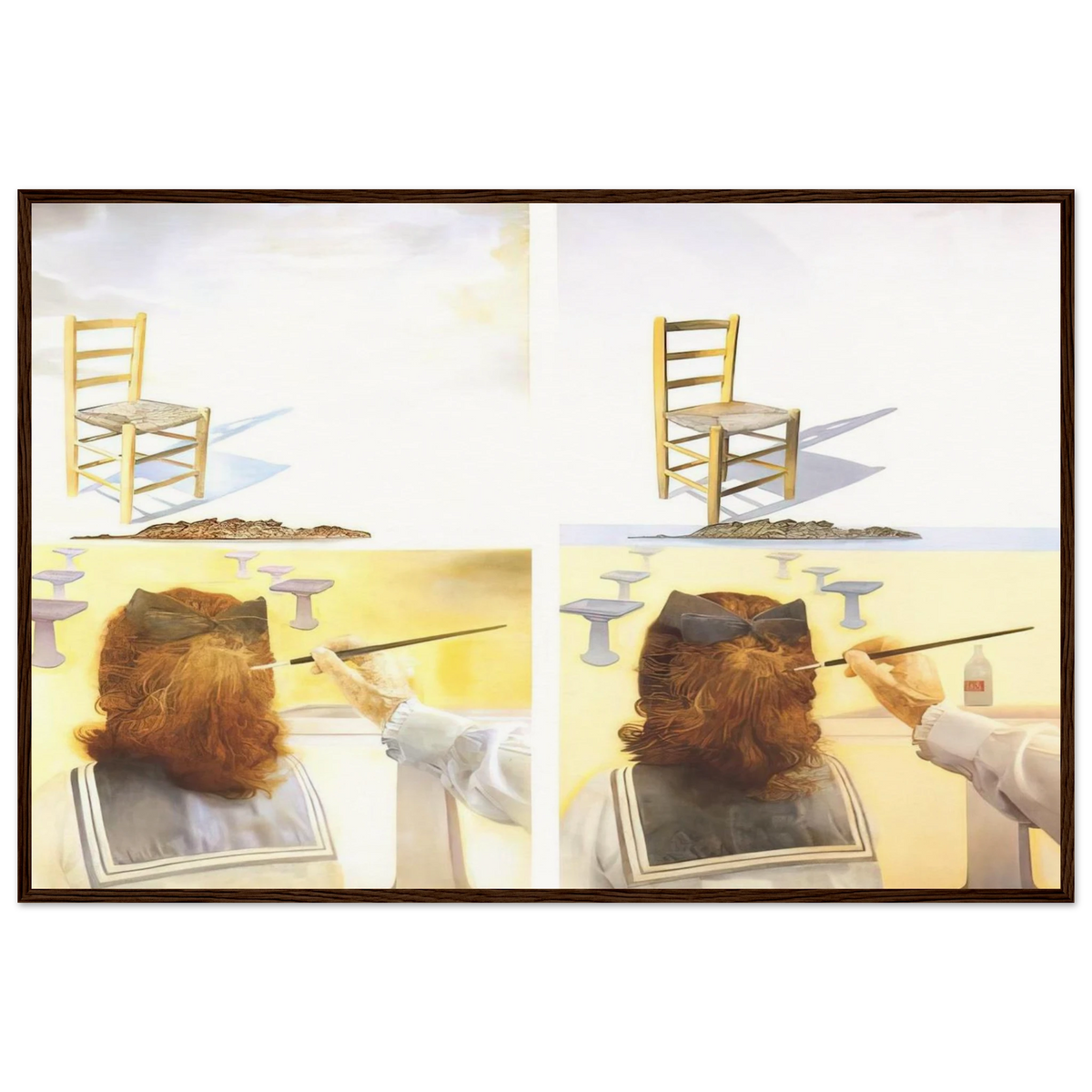 THE CHAIR Framed Poster | Salvador Dali Framed Prints Wall Art | Salvador Dali Store