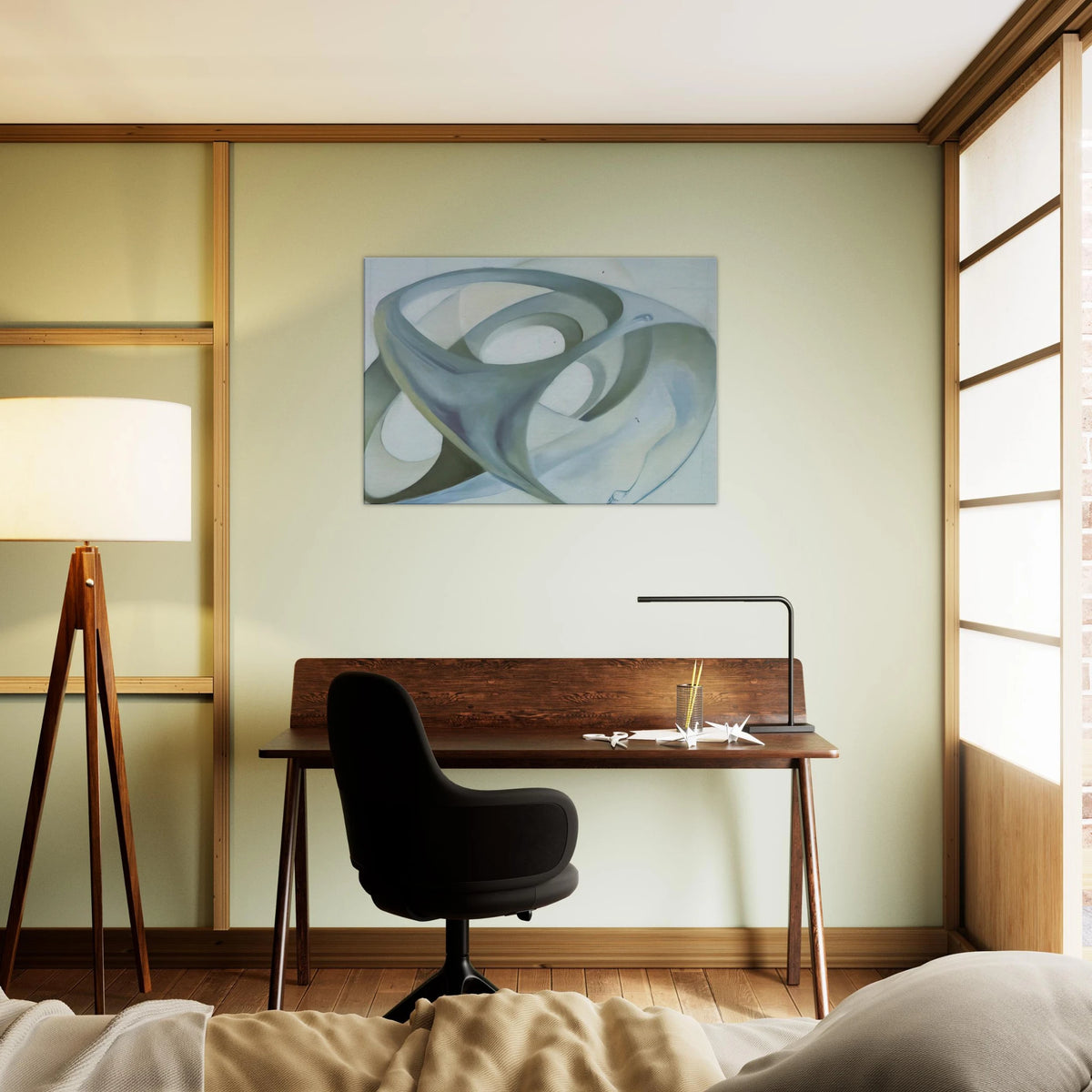 TOPOLOGICAL CONTORTION OF A FEMALE FIGURE Canvas | Salvador Dali Canvas | Salvador Dali Store