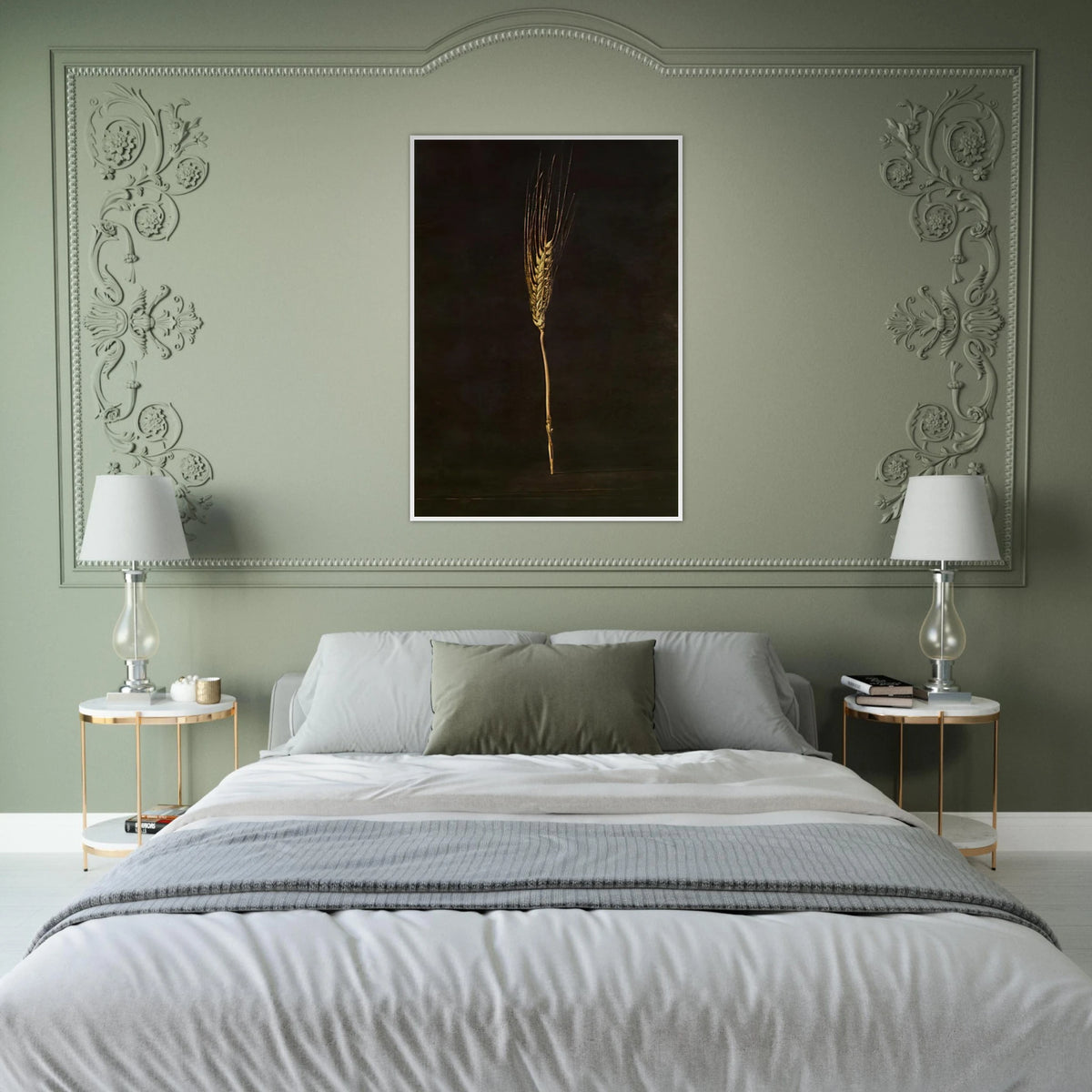 WHEAT EAR Framed Poster | Salvador Dali Framed Prints Wall Art | Salvador Dali Store
