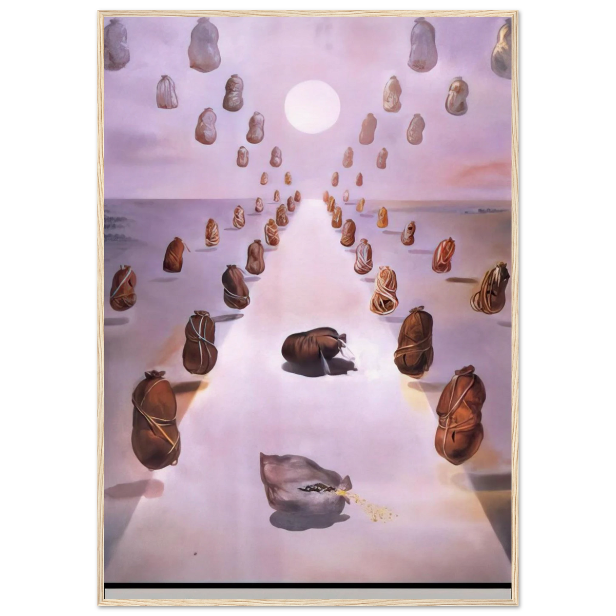 THE PATH OF ENIGMA Framed Poster | Salvador Dali Framed Prints Wall Art | Salvador Dali Store