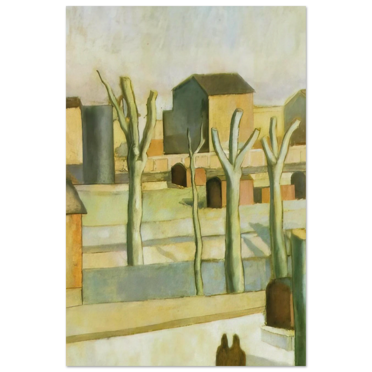 THE STATION AT FIGUERAS Poster | Salvador Dali Poster | Salvador Dali Store