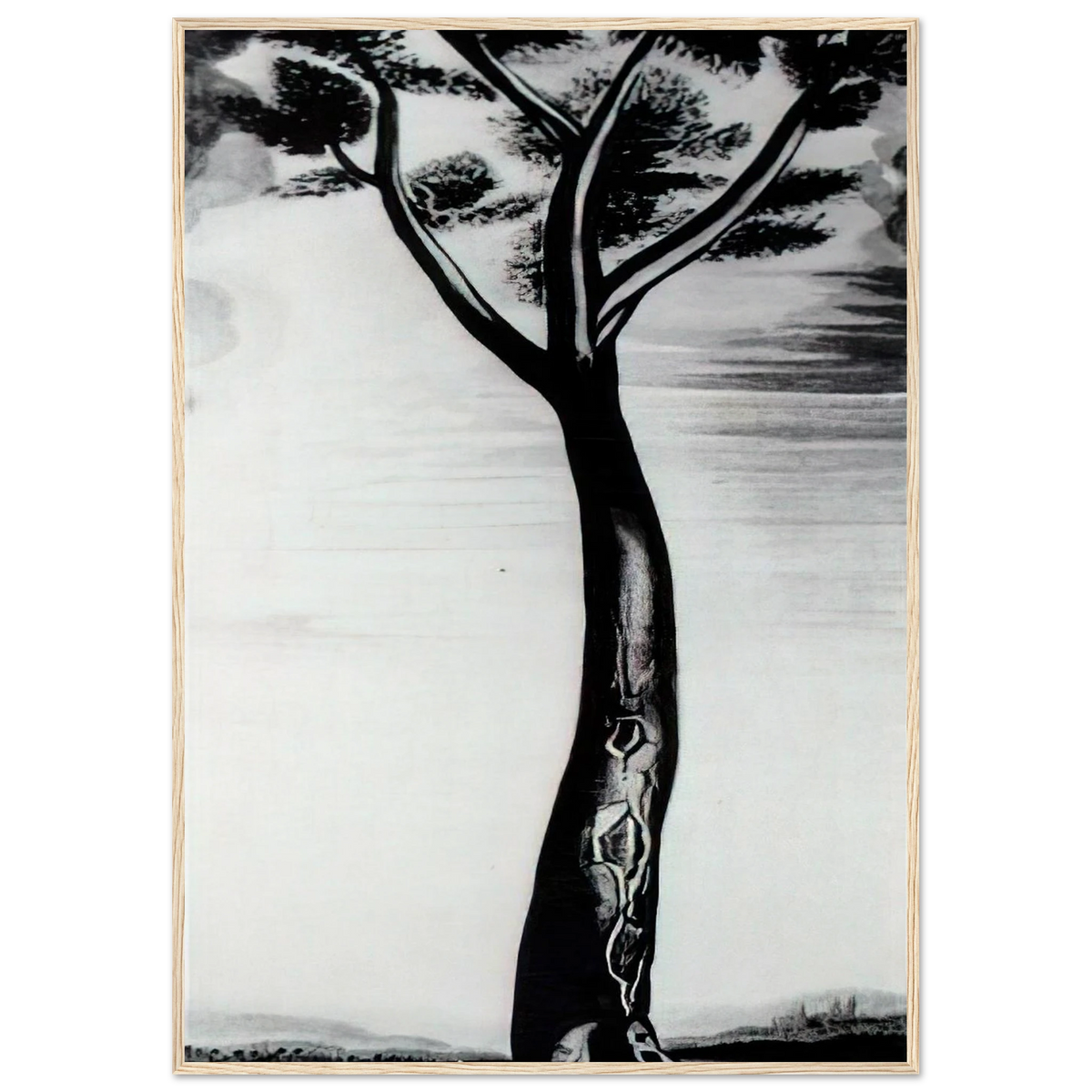 THE TREE Framed Poster | Salvador Dali Framed Prints Wall Art | Salvador Dali Store