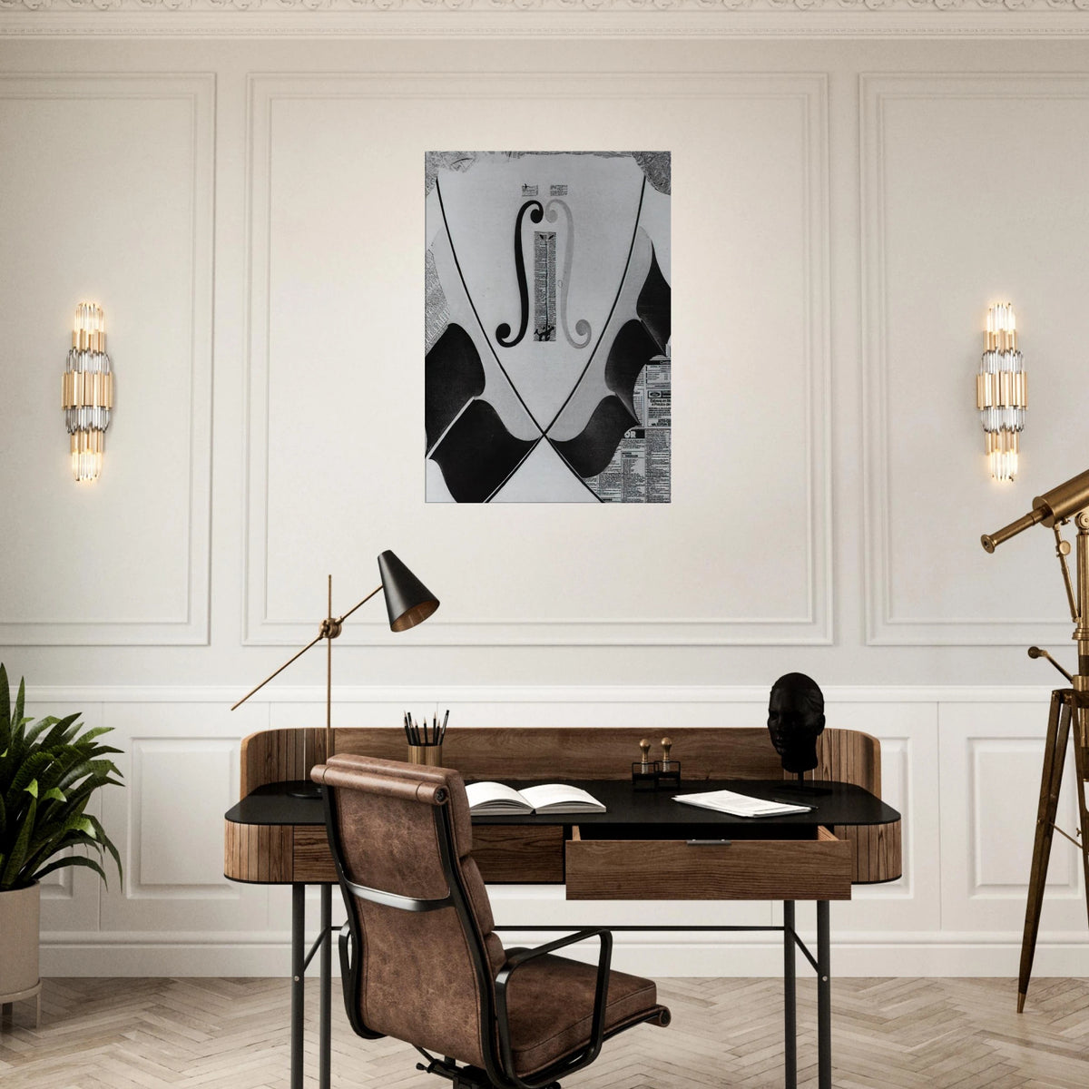 UNTITLED HEAD OF A SPANISH NOBLEMAN FASHIONED BY THE CATASTROPHE MODEL FROM A SWALLOW S TAIL Canvas | Salvador Dali Canvas | Salvador Dali Store