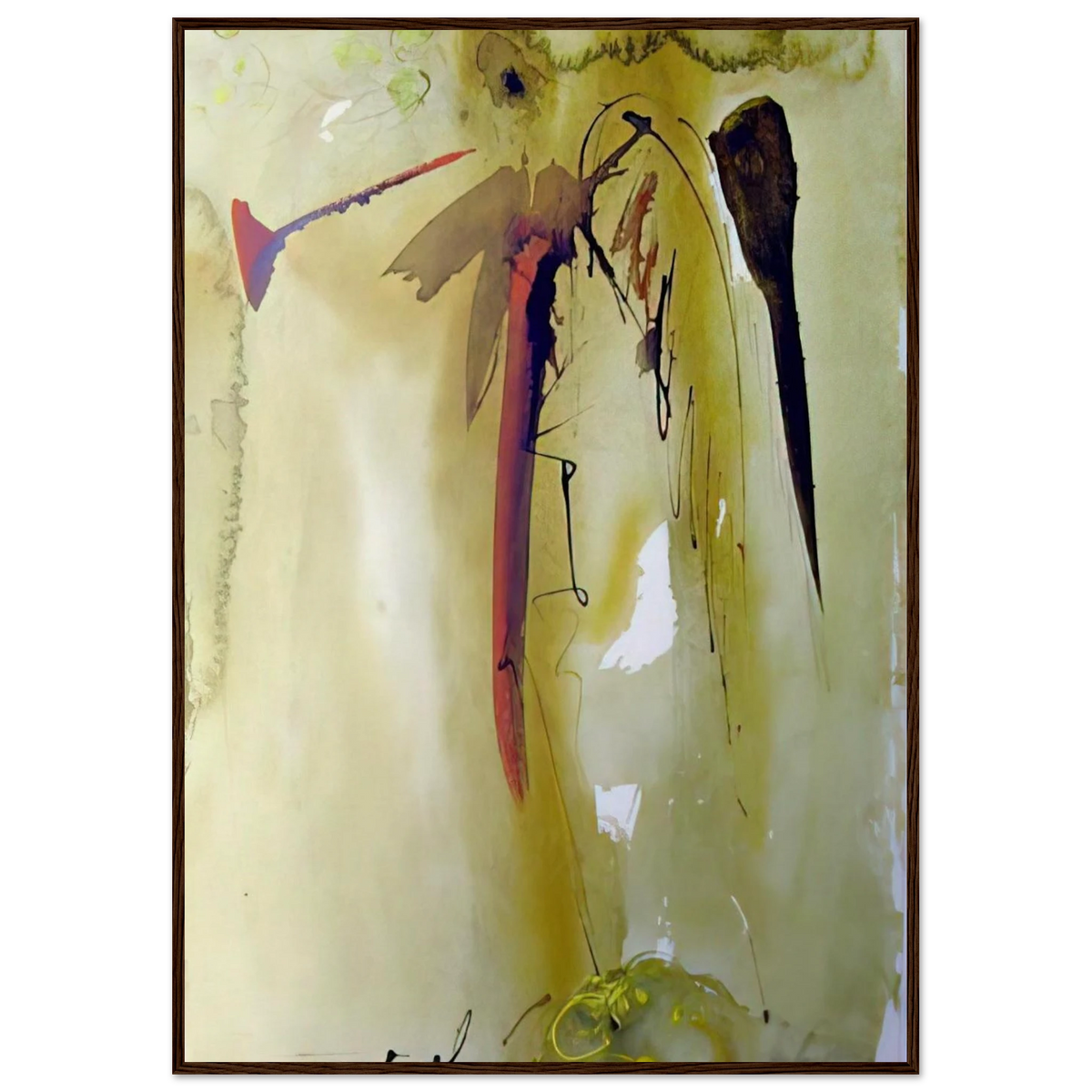 VOX CLAMANTIS 1967 Framed Poster | Salvador Dali Framed Prints Wall Art | Salvador Dali Store