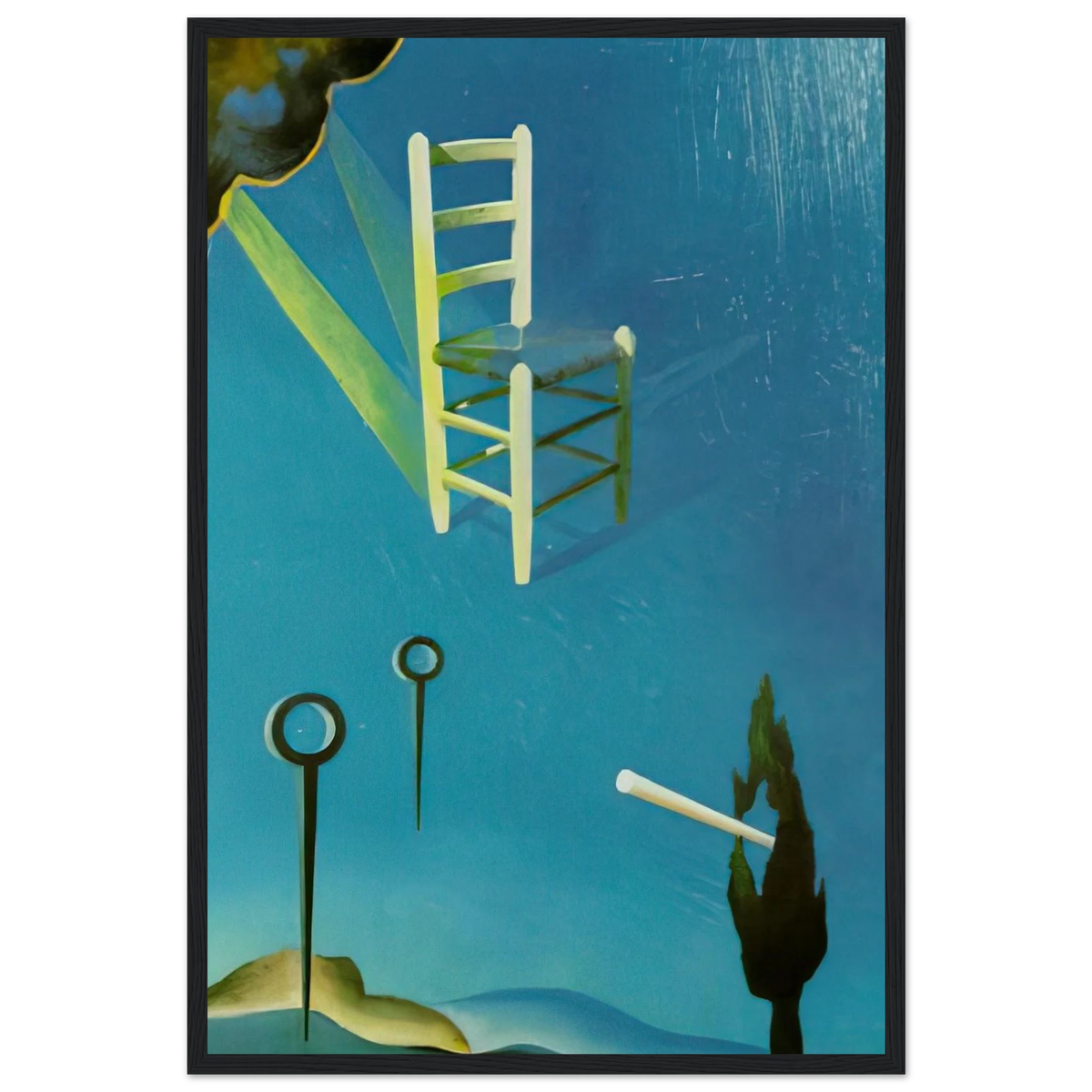 THE CHAIR 1 Framed Poster | Salvador Dali Framed Prints Wall Art | Salvador Dali Store