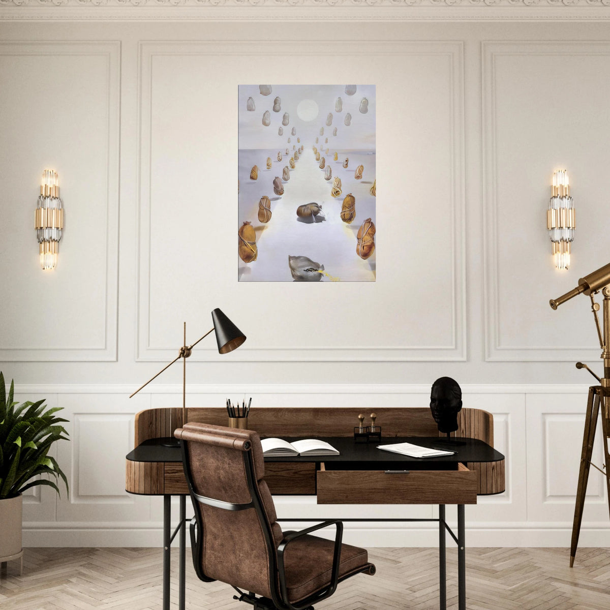 THE PATH OF ENIGMAS SECOND VERSION Canvas | Salvador Dali Canvas | Salvador Dali Store