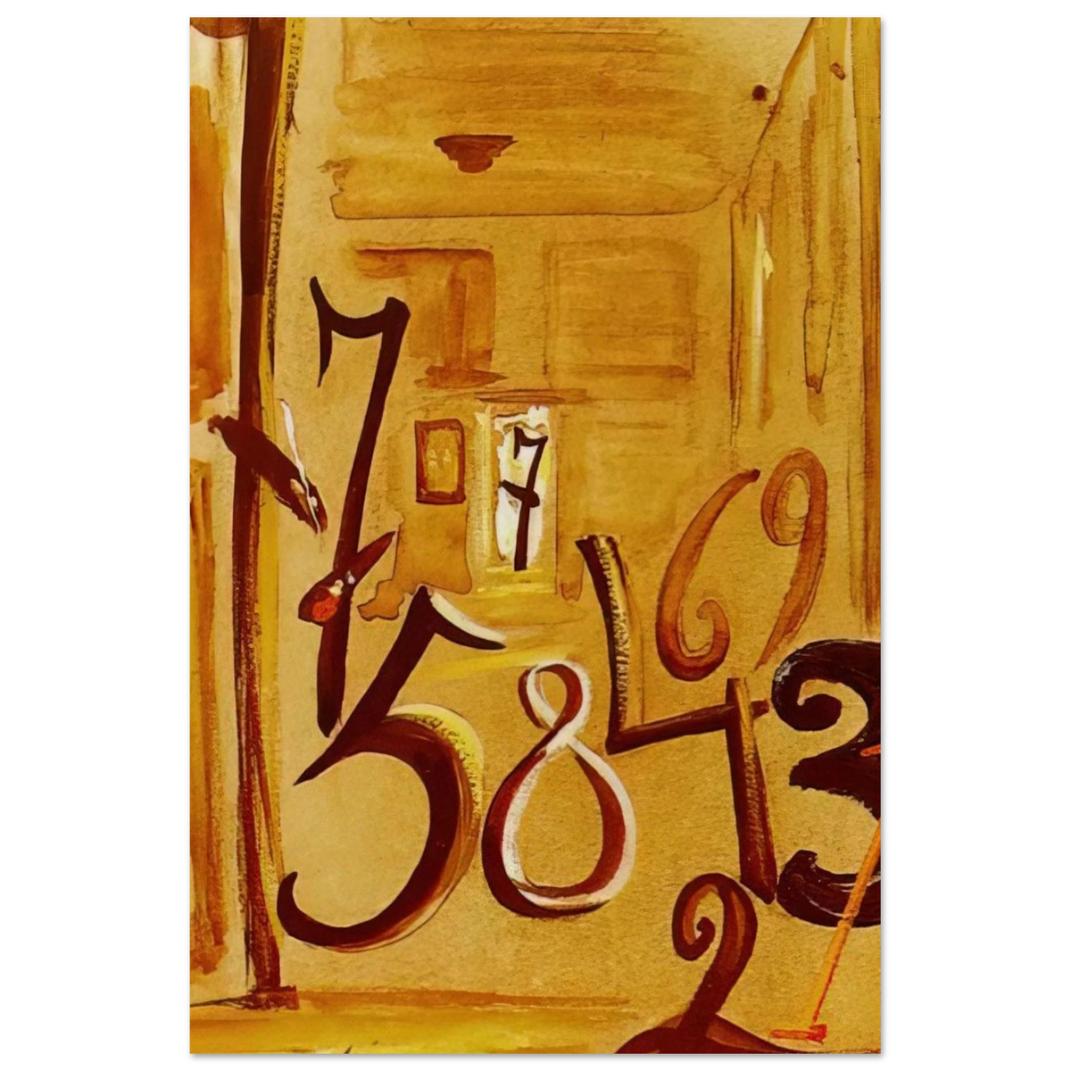 THE MAIDS IN WAITING LAS MENINAS Poster | Salvador Dali Poster | Salvador Dali Store