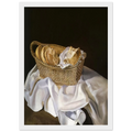 THE BASKET OF BREAD Framed Poster | Salvador Dali Framed Prints Wall Art | Salvador Dali Store