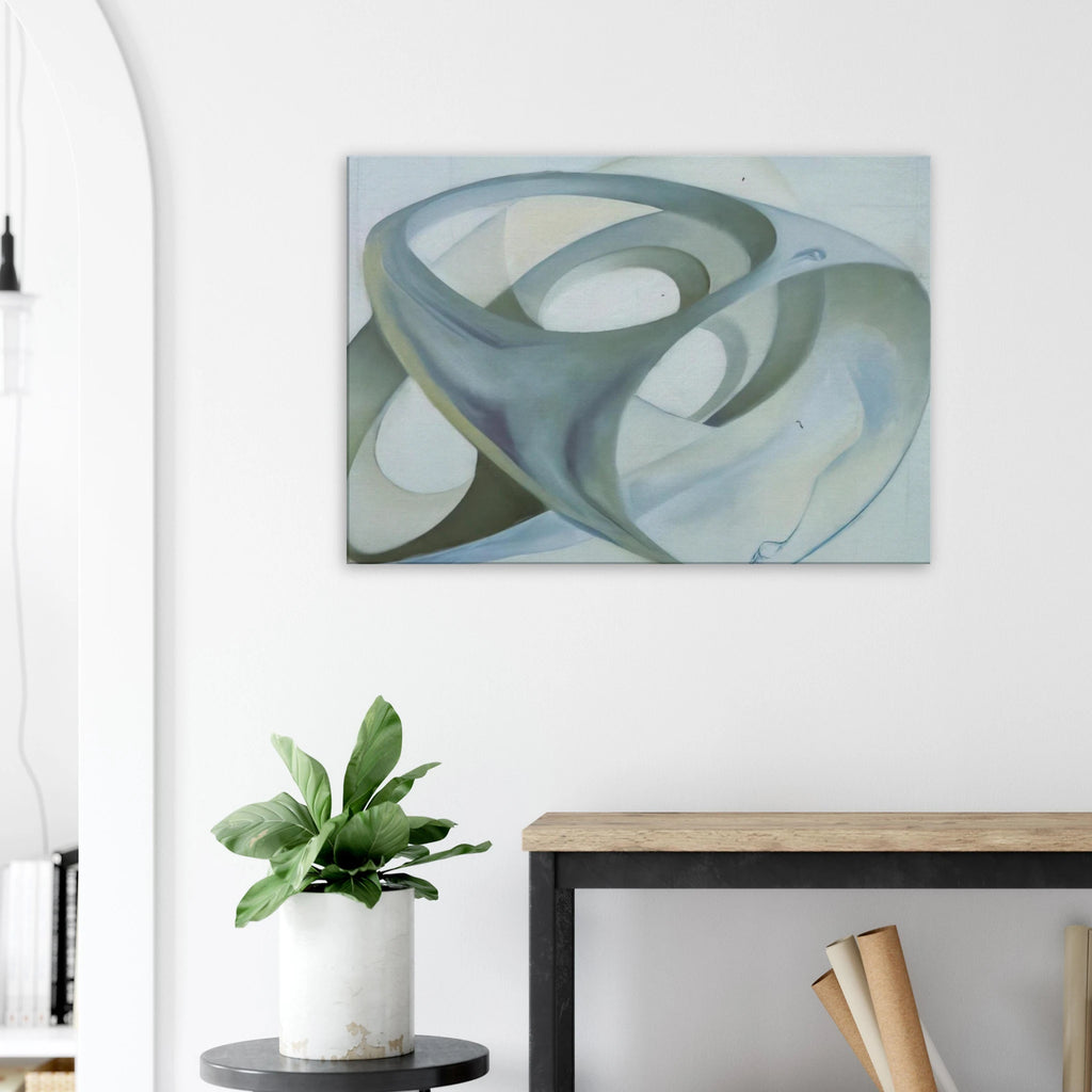 TOPOLOGICAL CONTORTION OF A FEMALE FIGURE Canvas | Salvador Dali Canvas | Salvador Dali Store