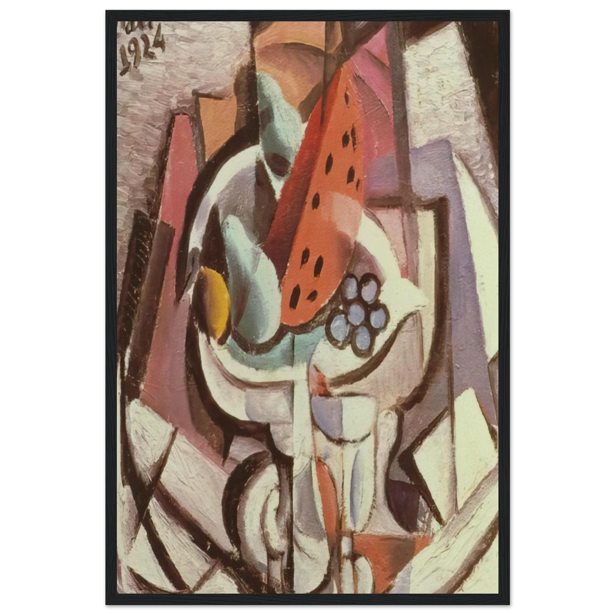 STILL LIFE WATERMELON Framed Poster | Salvador Dali Framed Prints Wall Art | Salvador Dali Store