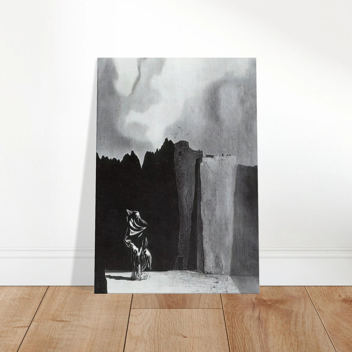WEST SIDE OF THE ISLE OF THE DEAD Canvas | Salvador Dali Canvas | Salvador Dali Store