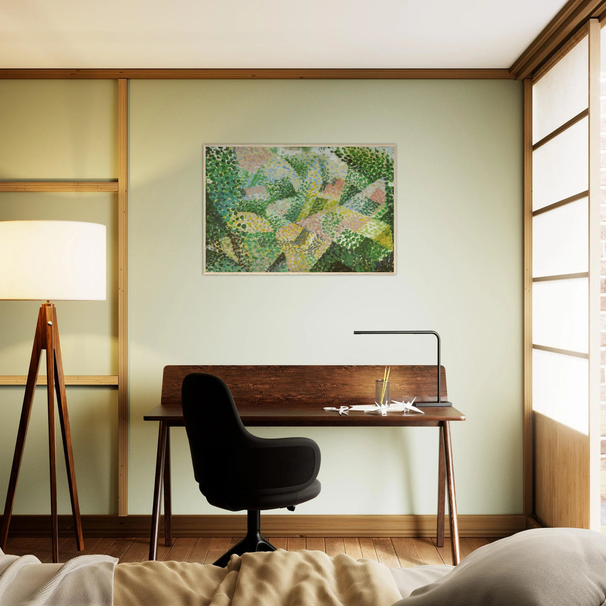 UNTITLED LANDSCAPE NEAR MADRID Framed Poster | Salvador Dali Framed Prints Wall Art | Salvador Dali Store