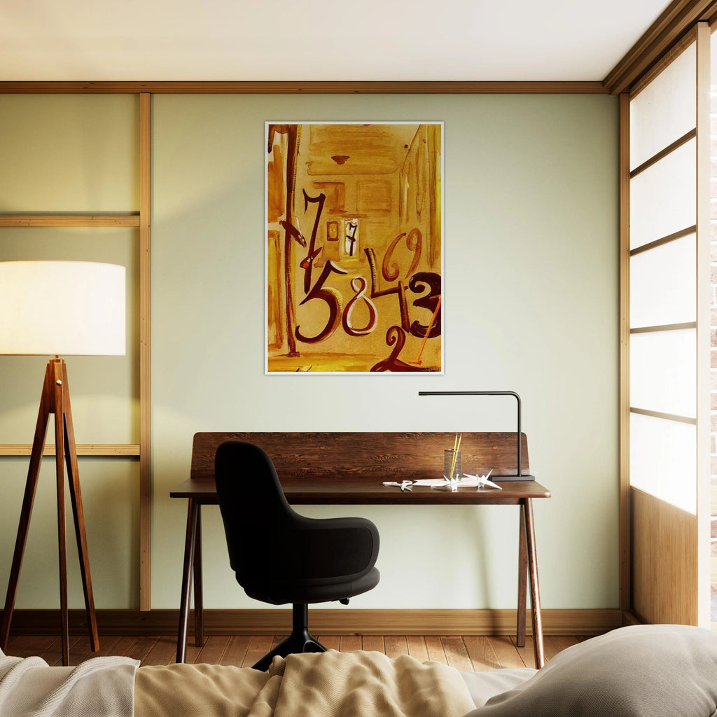 THE MAIDS IN WAITING LAS MENINAS Framed Poster | Salvador Dali Framed Prints Wall Art | Salvador Dali Store