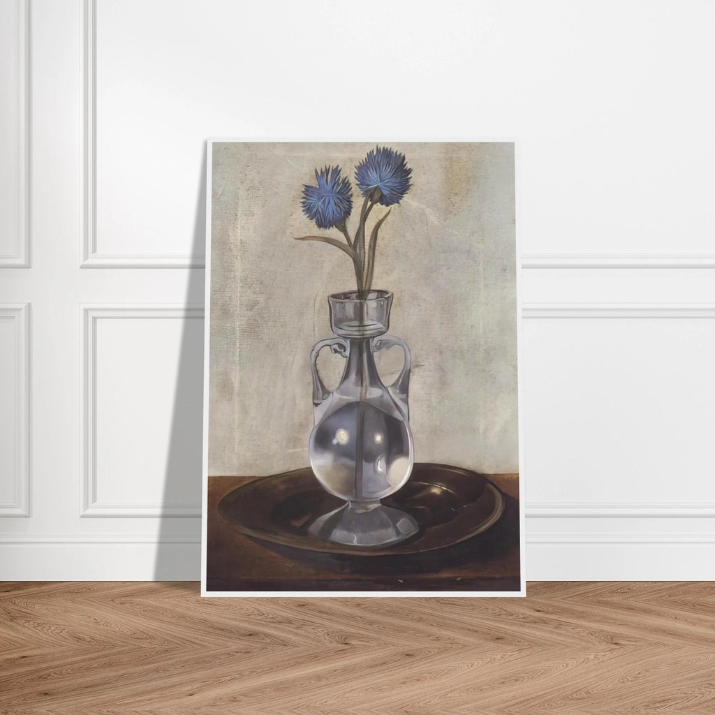 THE VASE OF CORNFLOWERS Framed Poster | Salvador Dali Framed Prints Wall Art | Salvador Dali Store