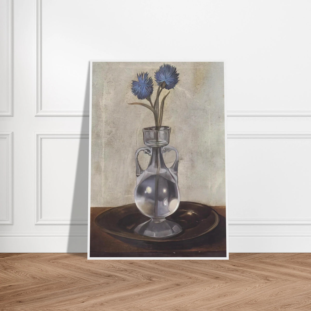 THE VASE OF CORNFLOWERS Framed Poster | Salvador Dali Framed Prints Wall Art | Salvador Dali Store