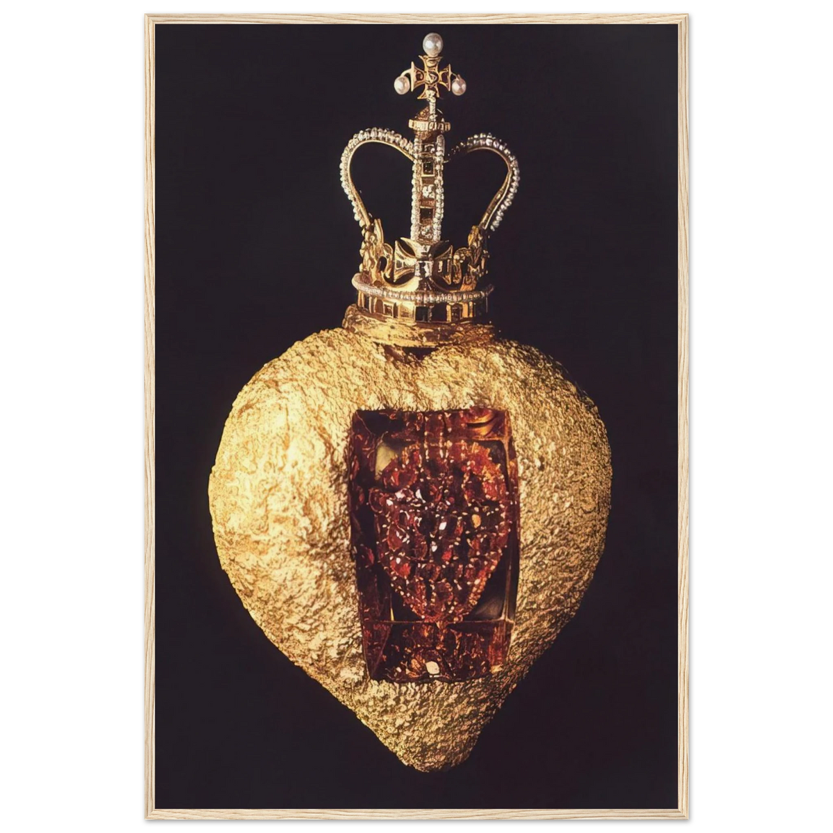 THE ROYAL HEART Framed Poster | Salvador Dali Framed Prints Wall Art | Salvador Dali Store