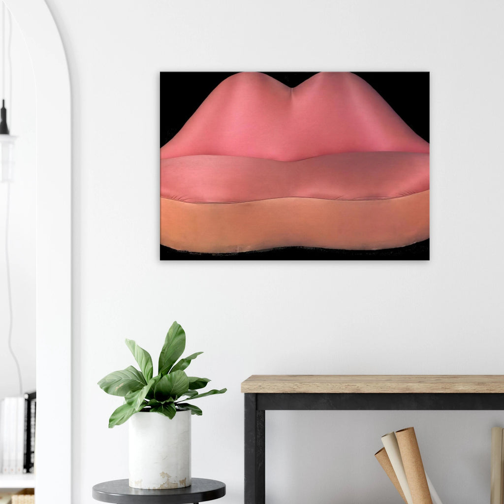 MAE WEST LIPS SOFA 1937 Canvas | Salvador Dali Canvas | Salvador Dali Store