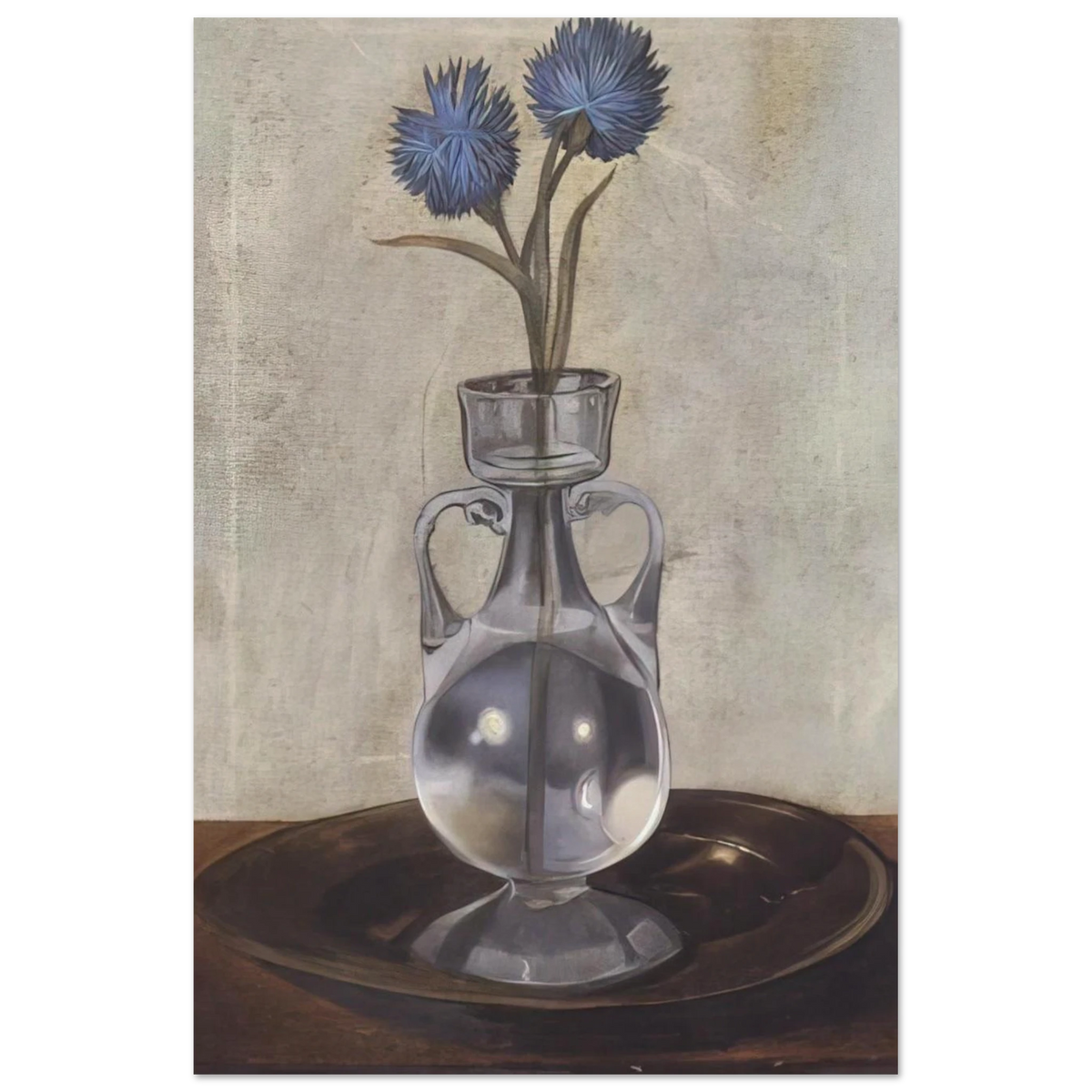 THE VASE OF CORNFLOWERS Poster | Salvador Dali Poster | Salvador Dali Store