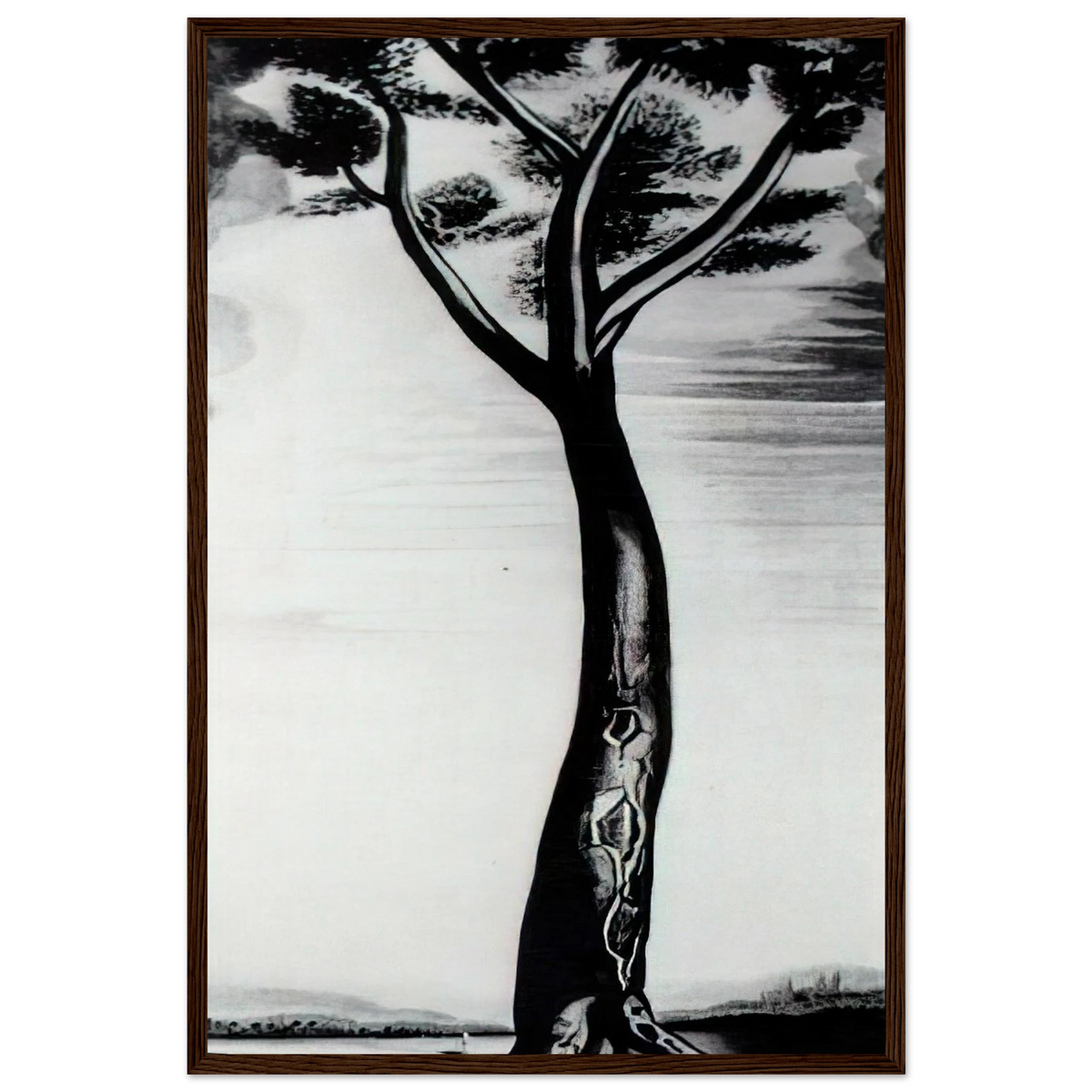 THE TREE Framed Poster | Salvador Dali Framed Prints Wall Art | Salvador Dali Store