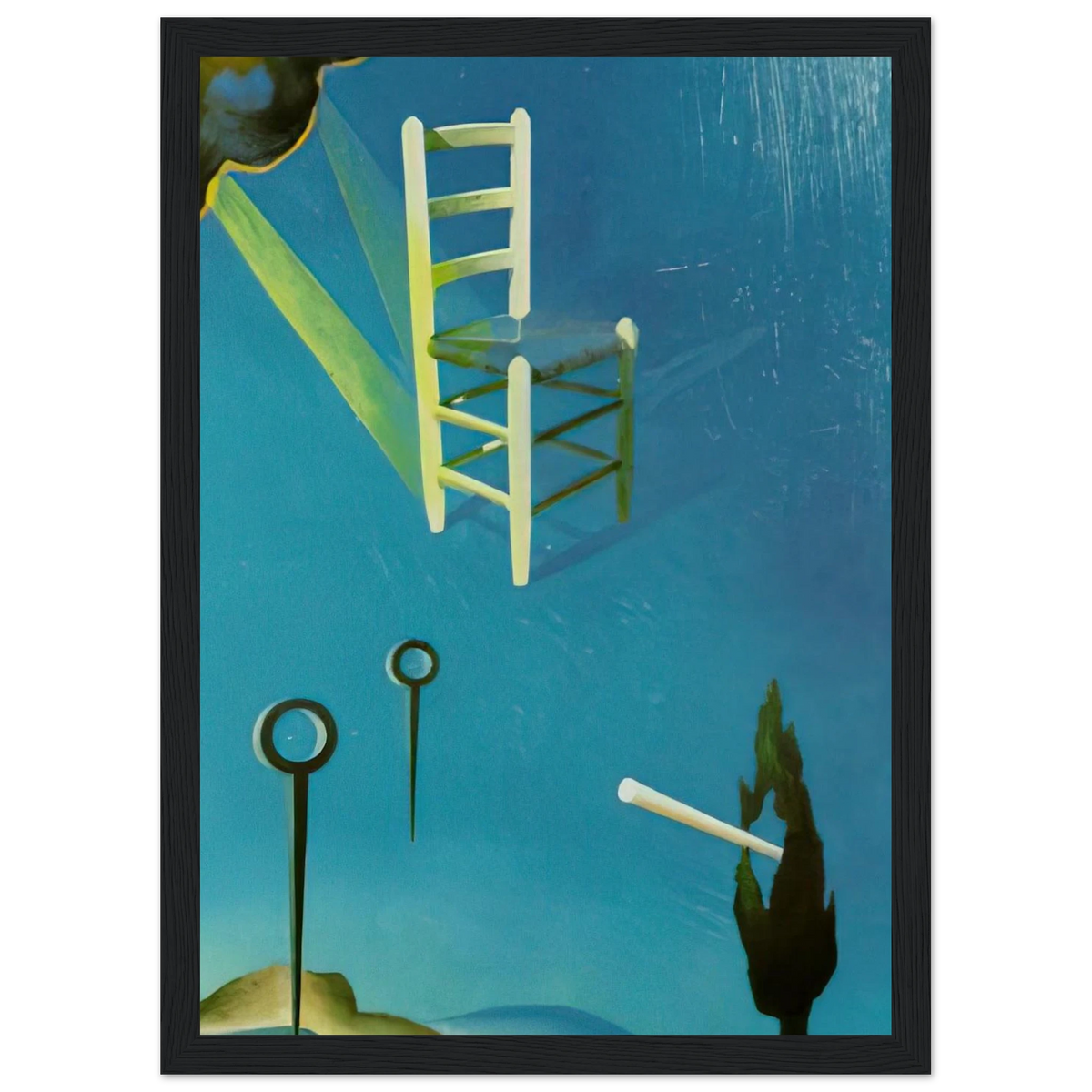 THE CHAIR 1 Framed Poster | Salvador Dali Framed Prints Wall Art | Salvador Dali Store