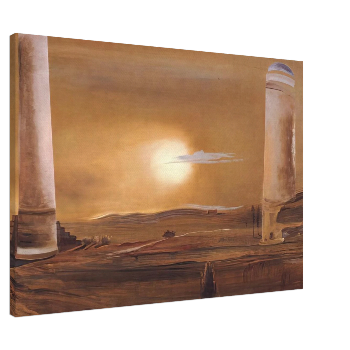 THE TOWERS Canvas | Salvador Dali Canvas | Salvador Dali Store