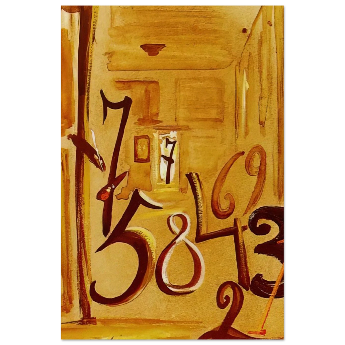 THE MAIDS IN WAITING LAS MENINAS Poster | Salvador Dali Poster | Salvador Dali Store