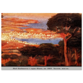 VIEW OF CADAQU%C3%A9S FROM MOUNT PANI Poster | Salvador Dali Poster | Salvador Dali Store