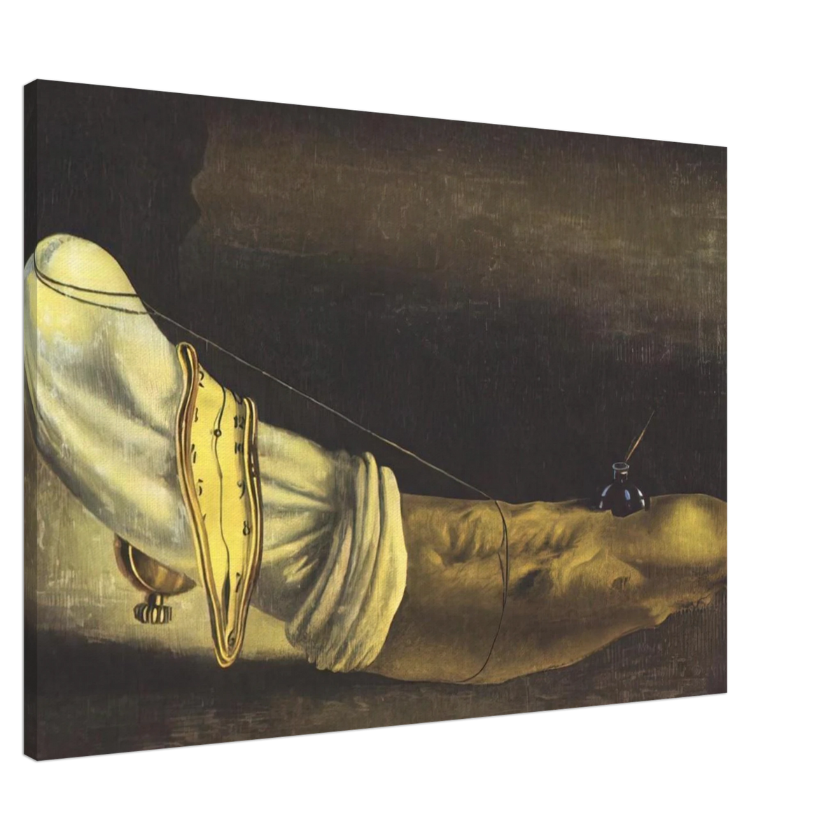 ANTHROPOMORPHIC BREAD Canvas | Salvador Dali Canvas | Salvador Dali Store