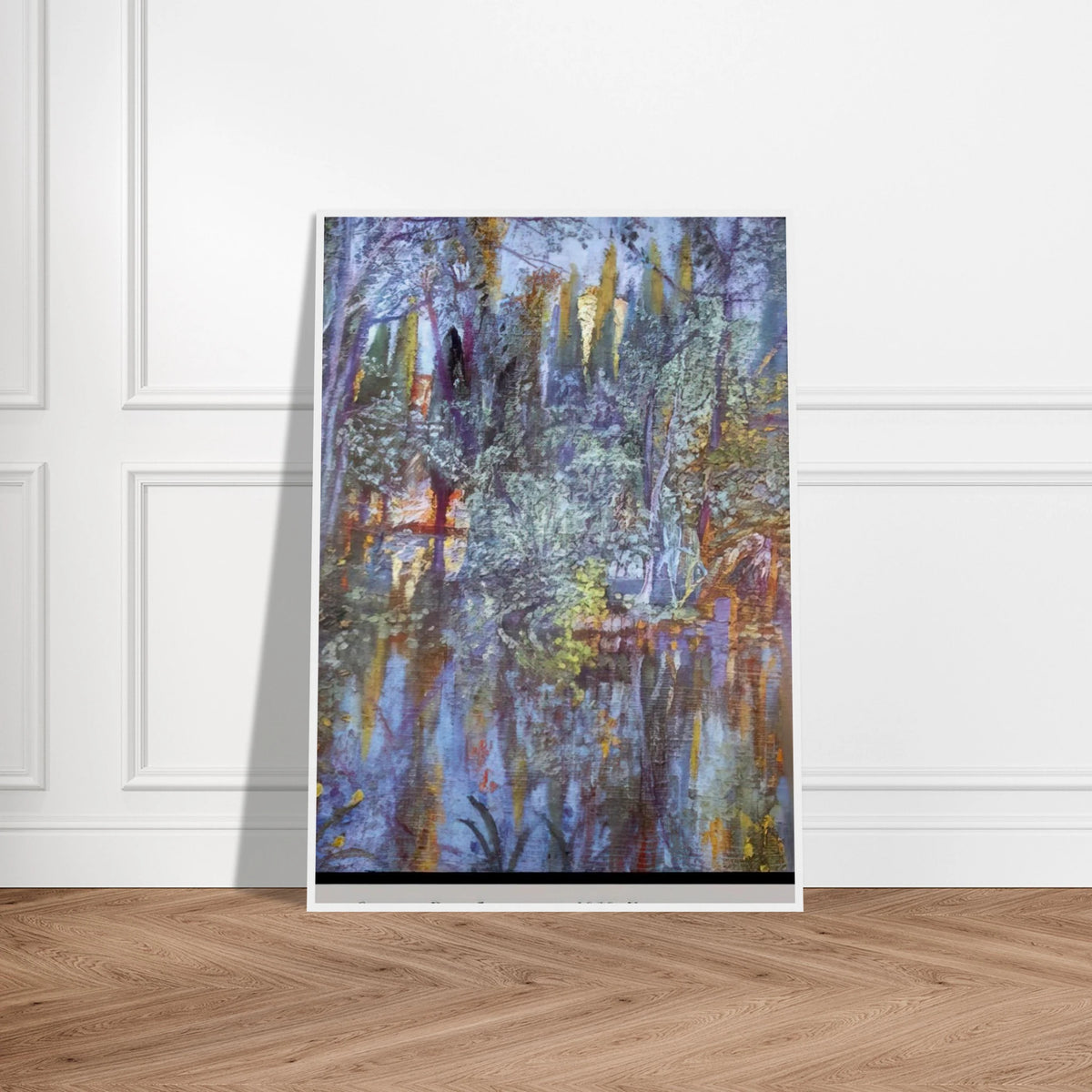 THE LAKE AT VILABERTRAN Framed Poster | Salvador Dali Framed Prints Wall Art | Salvador Dali Store