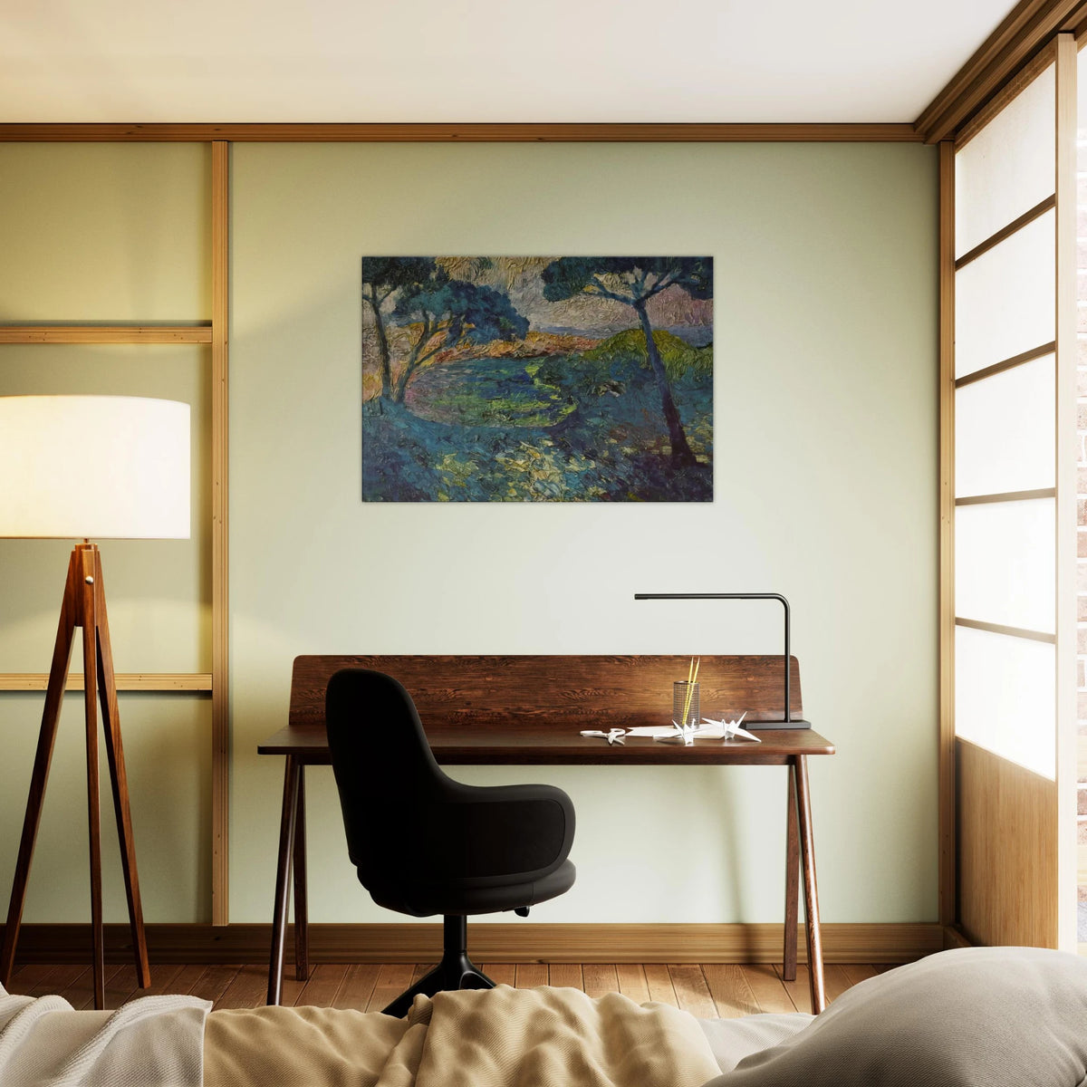 THE THREE PINES Canvas | Salvador Dali Canvas | Salvador Dali Store