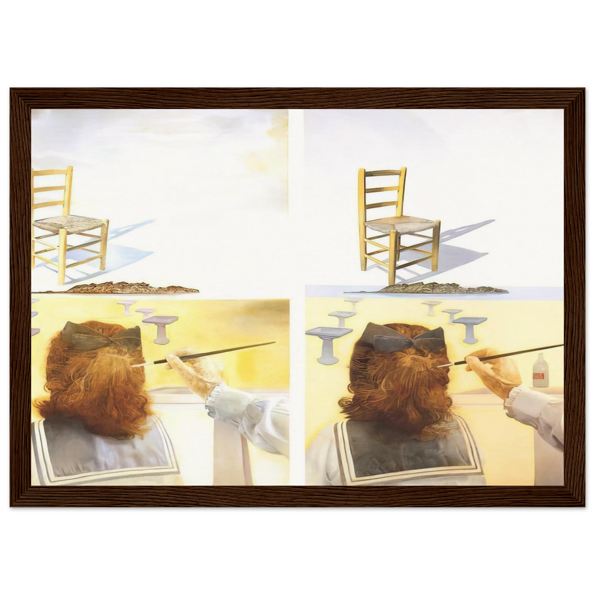 THE CHAIR Framed Poster | Salvador Dali Framed Prints Wall Art | Salvador Dali Store
