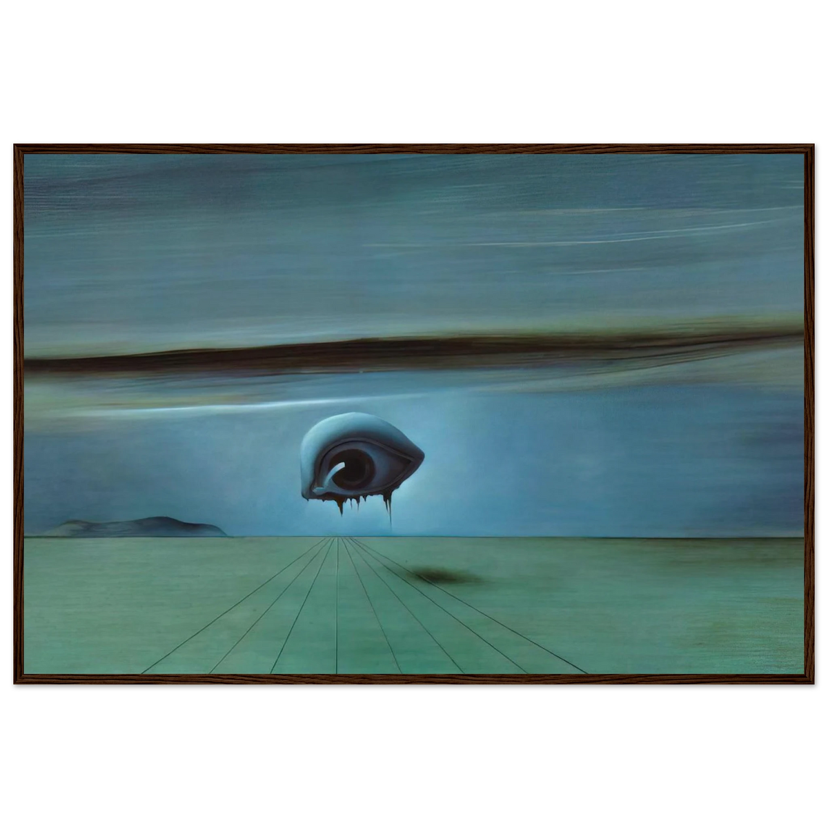 THE EYE Framed Poster | Salvador Dali Framed Prints Wall Art | Salvador Dali Store