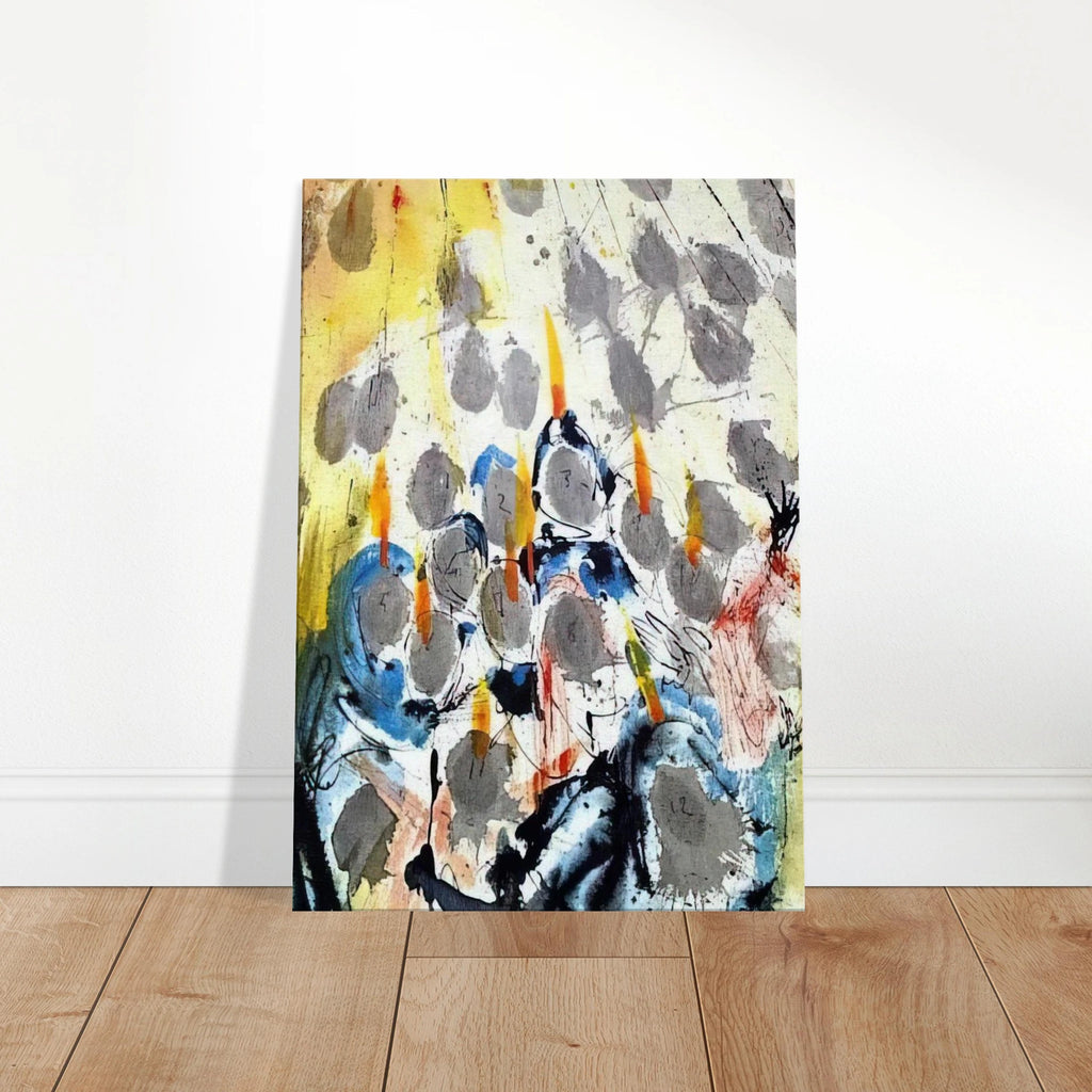APPARUERUNT ILLIS DISPERTITAE LINGUAE ACTS 1 14 1967 Canvas | Salvador Dali Canvas | Salvador Dali Store