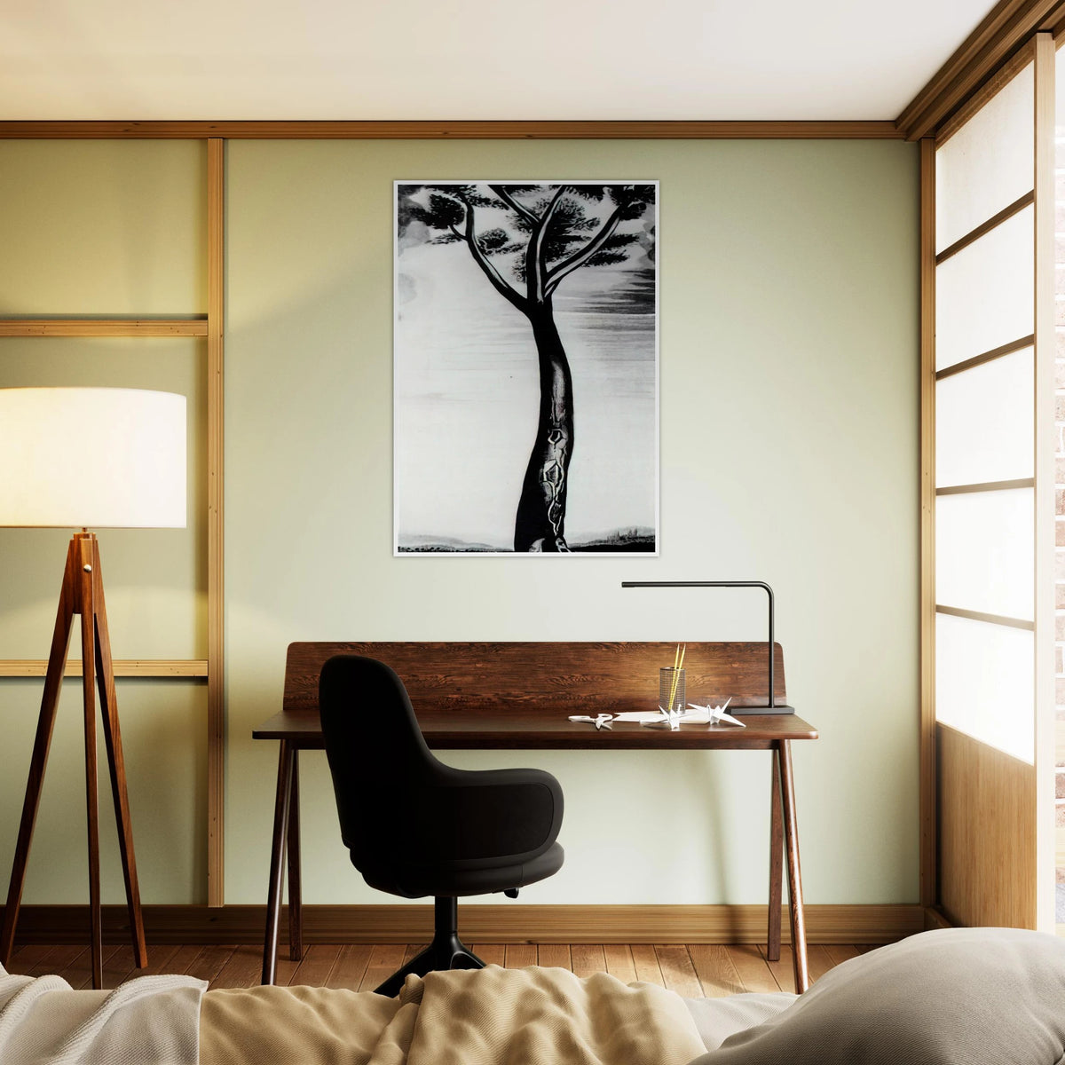 THE TREE Framed Poster | Salvador Dali Framed Prints Wall Art | Salvador Dali Store