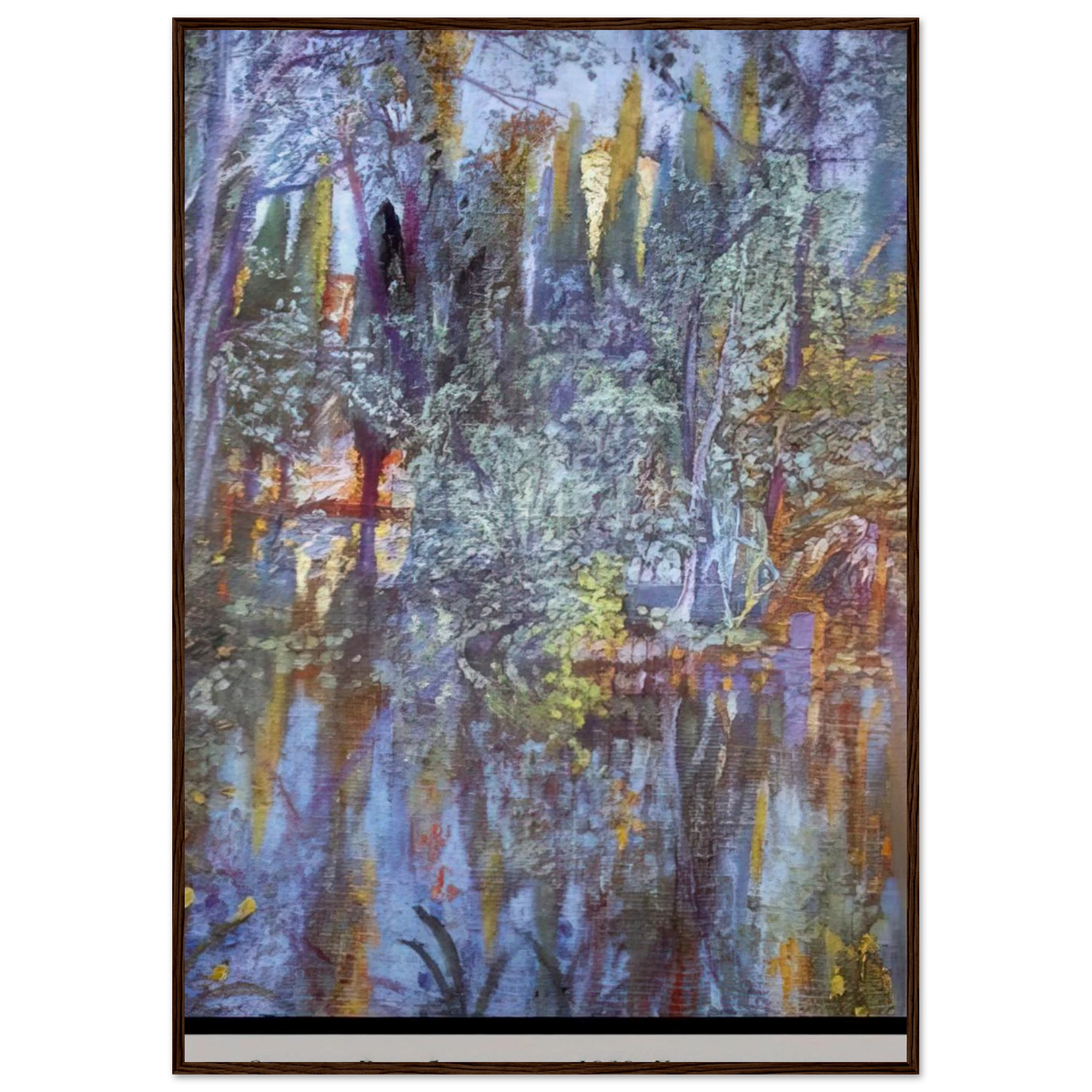 THE LAKE AT VILABERTRAN Framed Poster | Salvador Dali Framed Prints Wall Art | Salvador Dali Store