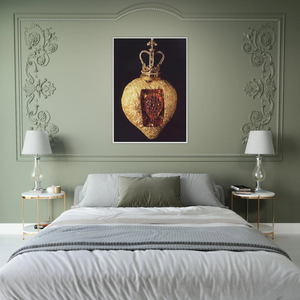 THE ROYAL HEART Framed Poster | Salvador Dali Framed Prints Wall Art | Salvador Dali Store