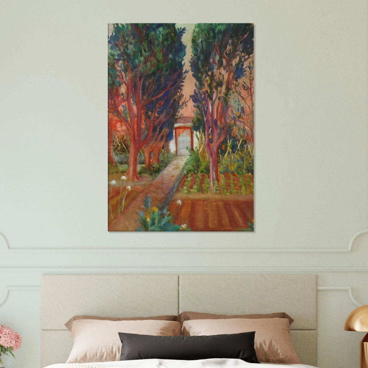 THE VEGETABLE GARDEN OF LLANER Canvas | Salvador Dali Canvas | Salvador Dali Store