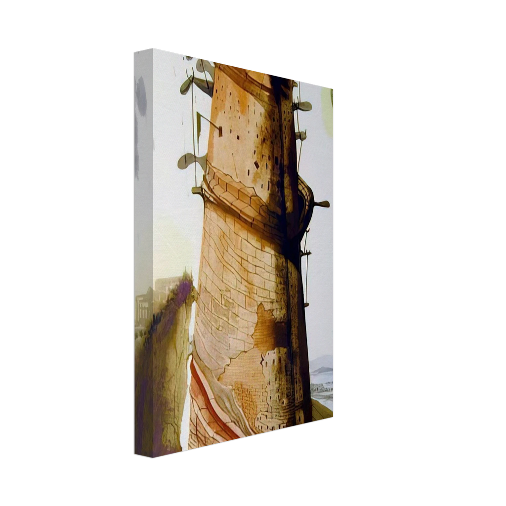 TURRIS BABEL 1967 Canvas | Salvador Dali Canvas | Salvador Dali Store