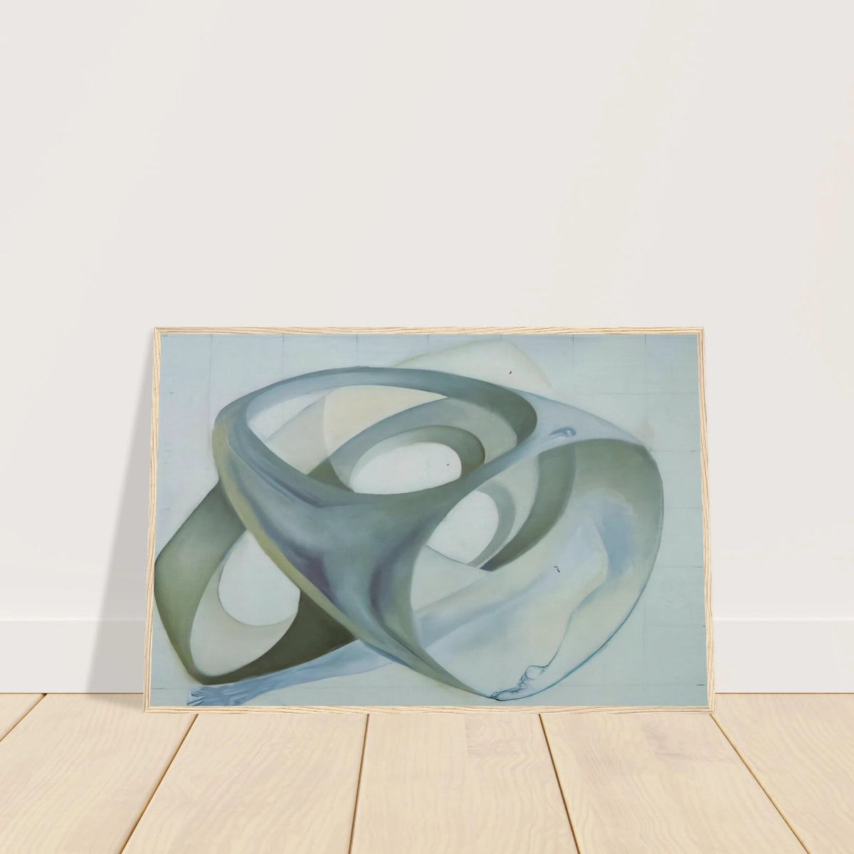 TOPOLOGICAL CONTORTION OF A FEMALE FIGURE Framed Poster | Salvador Dali Framed Prints Wall Art | Salvador Dali Store
