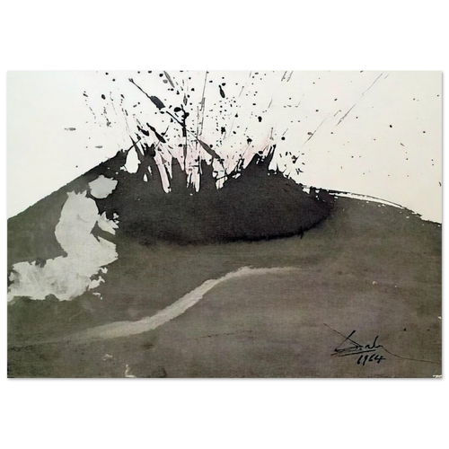 ANGELUS EXCUSSIT FLAMMAMIGNIS DANIEL 3 23 1967 Poster | Salvador Dali Poster | Salvador Dali Store