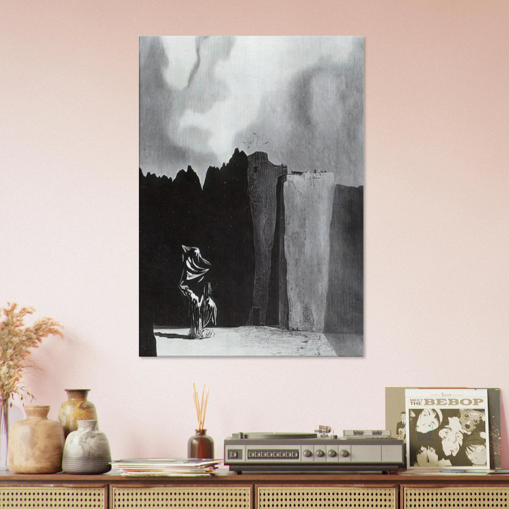 WEST SIDE OF THE ISLE OF THE DEAD Canvas | Salvador Dali Canvas | Salvador Dali Store