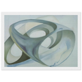 TOPOLOGICAL CONTORTION OF A FEMALE FIGURE Framed Poster | Salvador Dali Framed Prints Wall Art | Salvador Dali Store