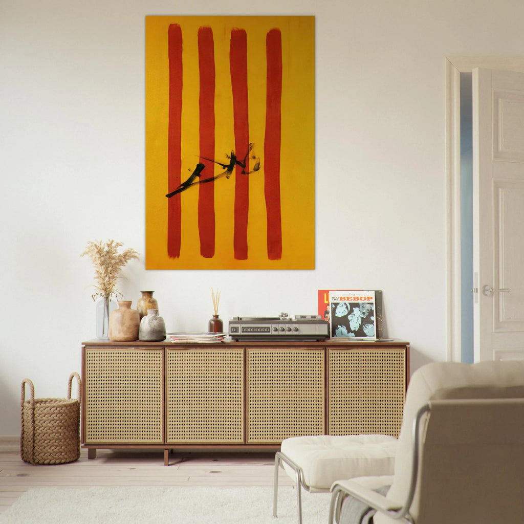 THE DALINIAN SENYERA CATALONIAN NATIONAL FLAG Poster | Salvador Dali Poster | Salvador Dali Store