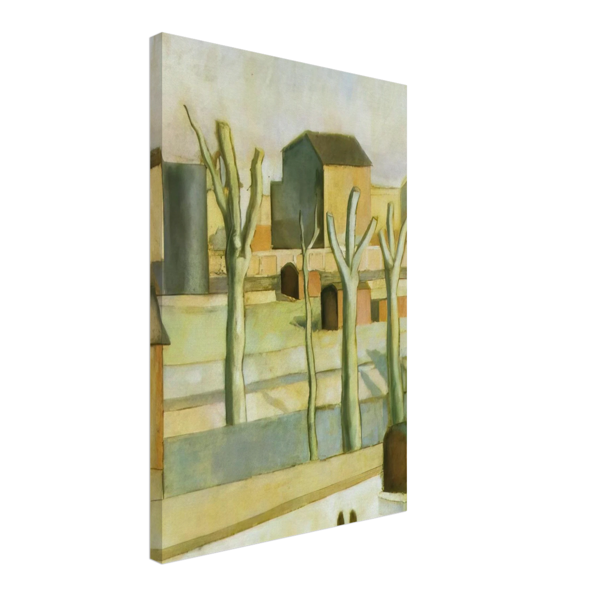 THE STATION AT FIGUERAS Canvas | Salvador Dali Canvas | Salvador Dali Store