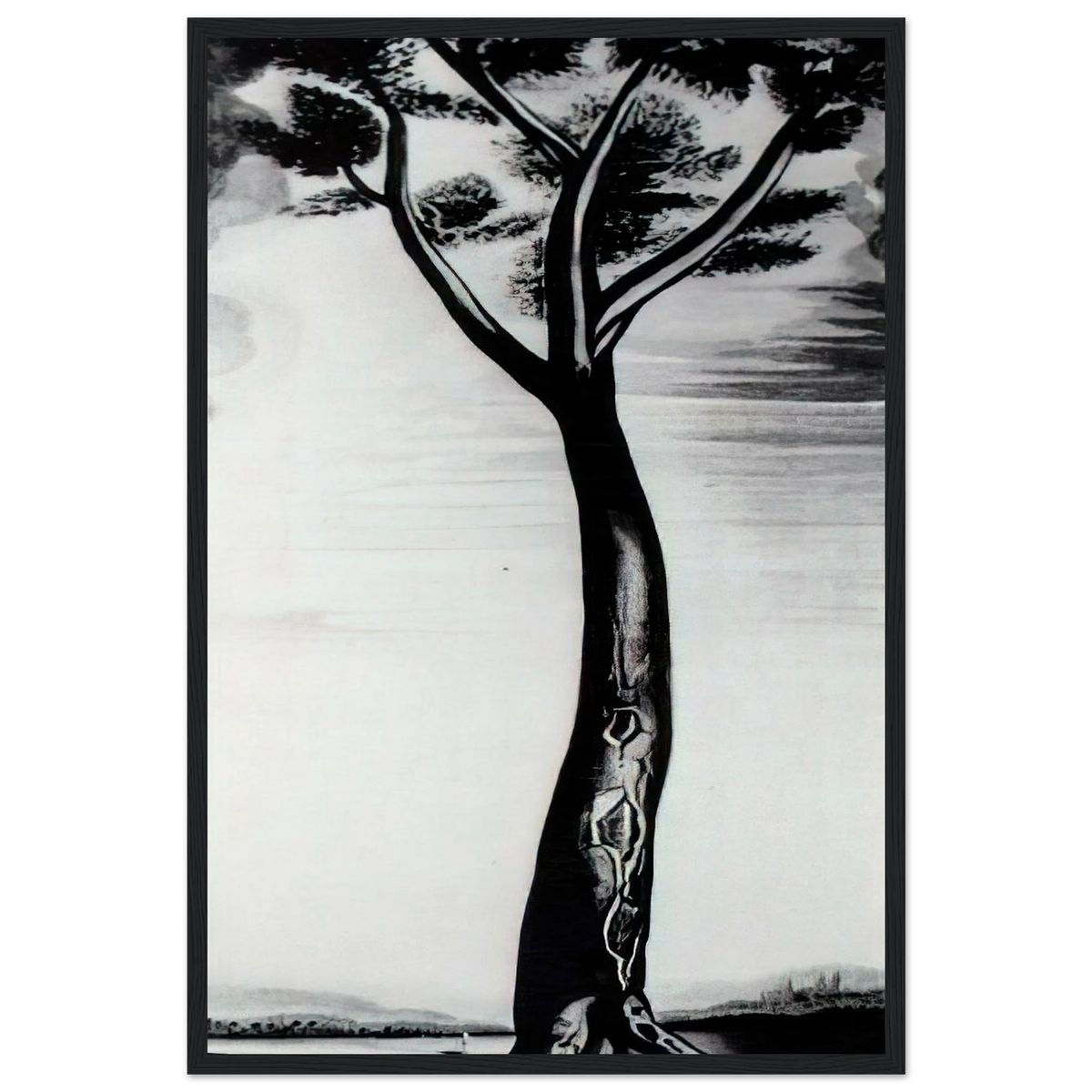THE TREE Framed Poster | Salvador Dali Framed Prints Wall Art | Salvador Dali Store